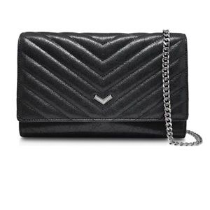 Botkier Soho Quilted Leather Chain Wallet